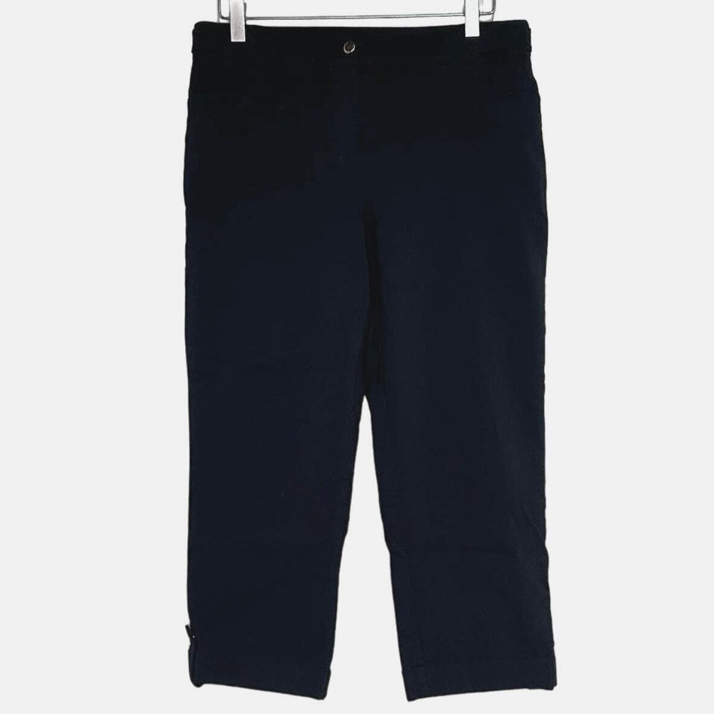 Style & Company women's 10 black stretch capris pants